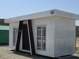 کانکس سفید ۲.۴۰×۶ متر | کانکس ویلایی پیش ساخته با طراحی مدرن