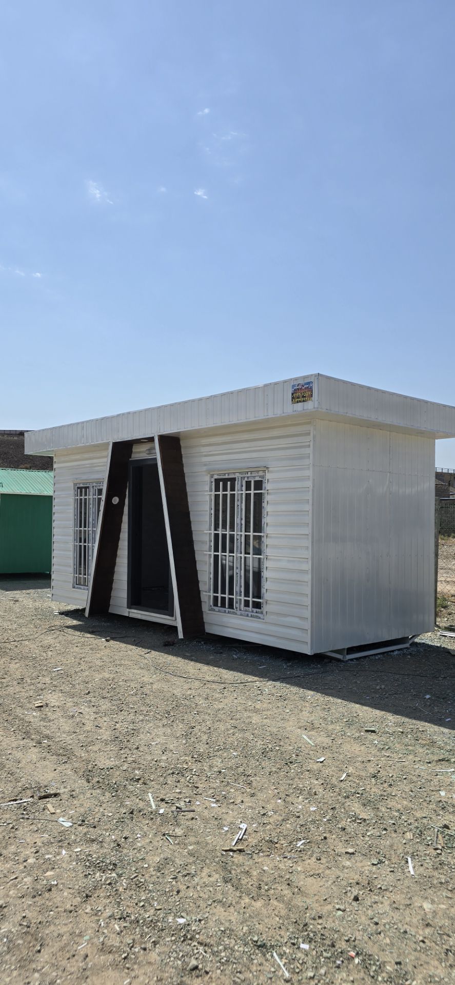 کانکس سفید ۲.۴۰×۶ متر | کانکس ویلایی پیش ساخته با طراحی مدرن